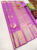 Trendy Design Pure Kanjivaram Fancy Silk Saree Lotus Color w/ Blouse