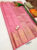 Pure Kanjivaram Fancy Silk Saree Lotus Color w/ Blouse
