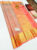 Trendy Design Pure Kanjivaram Fancy Silk Saree Orange Color w/ Blouse