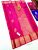 Trendy Design Pure Kanjivaram Fancy Silk Saree Pink Color