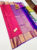 Unique Design Pure Kanjivaram Fancy Silk Saree Pink Color w/ Blouse