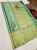 Beautiful Pure Kanjivaram Fancy Silk Saree Pista Green Color w/ Blouse