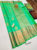 Beautiful Design Pure Kanjivaram Fancy Silk Saree Pista Green Color w/ Blouse