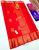 Pure Kanjivaram Fancy Silk Saree Red Color w/  Blouse