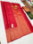 Trendy Design Pure Kanjivaram Fancy Silk Saree Red Color w/ Blouse