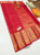 Unique Design Pure Kanjivaram Fancy Silk Saree Red Color w/ Blouse