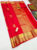 Different Pure Kanjivaram Fancy Silk Saree Red w/ Blouse