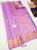 New Design Pure Kanjivaram Fancy Silk Saree Violet Color