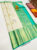 Latest Design Pure Kanjivaram Fancy Silk Saree White Color w/ Blouse
