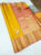 Trendy Design Pure Kanjivaram Fancy Silk Saree Yellow Color