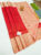 Trendy Design Pure Soft Silk Saree Apple Red Color w/ Blouse