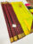 Trendy Design Pure Soft Silk Saree Apple Red Color w/ Blouse