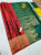 New Design Pure Soft Silk Saree Apple Red Color