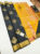 Unique Design Pure Soft Silk Saree Black and Orange Color w/ Blouse