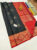 Pure Soft Silk Saree Black Color w/ Blouse