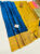 Beautiful Design Pure Soft Silk Saree Blue Color w/ Blouse