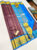 New Design Pure Soft Silk Saree Brown and Sky Blue Color w/ Blouse
