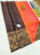 New Design Pure Soft Silk Saree Brown Color w/ Blouse