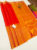 Latest New Trendy Design Pure Soft Silk Saree Chilli Red Color w/ Blouse