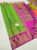 Unique Design Pure Soft Silk Saree Green Color w/ Blouse