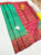Unique Design Pure Soft Silk Saree Green Color w/ Blouse