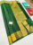 Pure Soft Silks Saree Green Color w/ Blouse