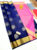 New Design Pure Soft Silk Saree Ink Blue Color w/ Blouse
