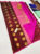 Trendy Design Pure Soft Silk Saree Kumkum Red Color w/ Blouse