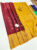 Unique Design Pure Soft Silk Saree Kumkum Red Color w/ Blouse