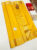 Pure Soft Silk Saree Lemon Yellow Color w/ Blouse