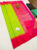 Trendy Design Pure Soft Silk Saree Lemon Green Color w/ Blouse