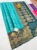 Nature Design Pure Soft Silk Saree Light Blue Color w/ Blouse