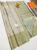 Trendy Design Pure Silk Saree Light Gray Color w/ Blouse