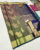 Trendy Peacock Design Pure Soft Silk Saree Mango Leaf Color w/ Blouse
