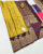 New Design Pure Soft Silk Saree Mustard Color w/ Blouse