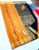 Beauti Design Pure Soft Silk Saree Mustard Color w/ Blouse