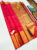 Big Gold Border Pure Soft Silk Saree Pink Color w/ Blouse