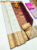 New Design Pure Soft Silk Saree Pure White Color w/ Blouse