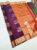 Latest Design Pure Soft Silk Saree Purple Color w/ Blouse