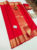 Latest Design Pure Soft Silk Saree Red Color w/ Blouse