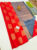 Beautiful Design Pure Soft Silk Saree Red Color w/ Blouse