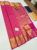 Latest Design Pure Soft Silk Saree Rose Color w/ Blouse