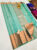 Beautiful Design Pure Soft Silk Saree Sky Blue Color w/ Blouse