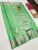New Design Pure Soft Silk Saree Teal Green Color w/ Blouse