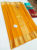 Latest Design Pure Soft Silks Saree Yellow Color w/ Blouse