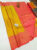 Pure Silk Saree Yellow Color w/ Blouse