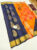 Pure Soft Silks Saree Blue Color w/ Blouse