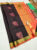 Latest Design Pure Soft Silks Saree Dark Brown Color w/ Blouse