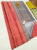 Latest Design Pure Soft Silk Saree Dark Peach Color w/ Blouse