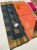 Trendy Design Pure Soft Silks Saree Elephant Color w/ Blouse